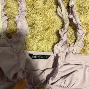 shein size small purple tank top